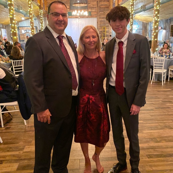 WHBM Red Dress Size 4 - Picture 7 of 7